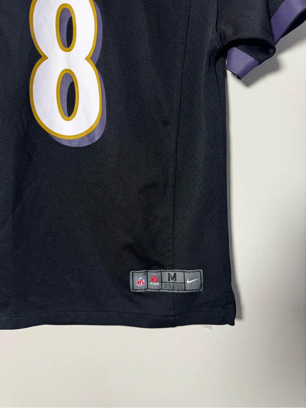 Lamar Jackson Baltimore Ravens Youth Size M Nike Jersey